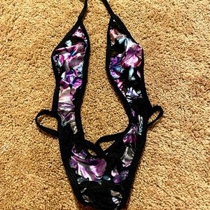 Floral one piece